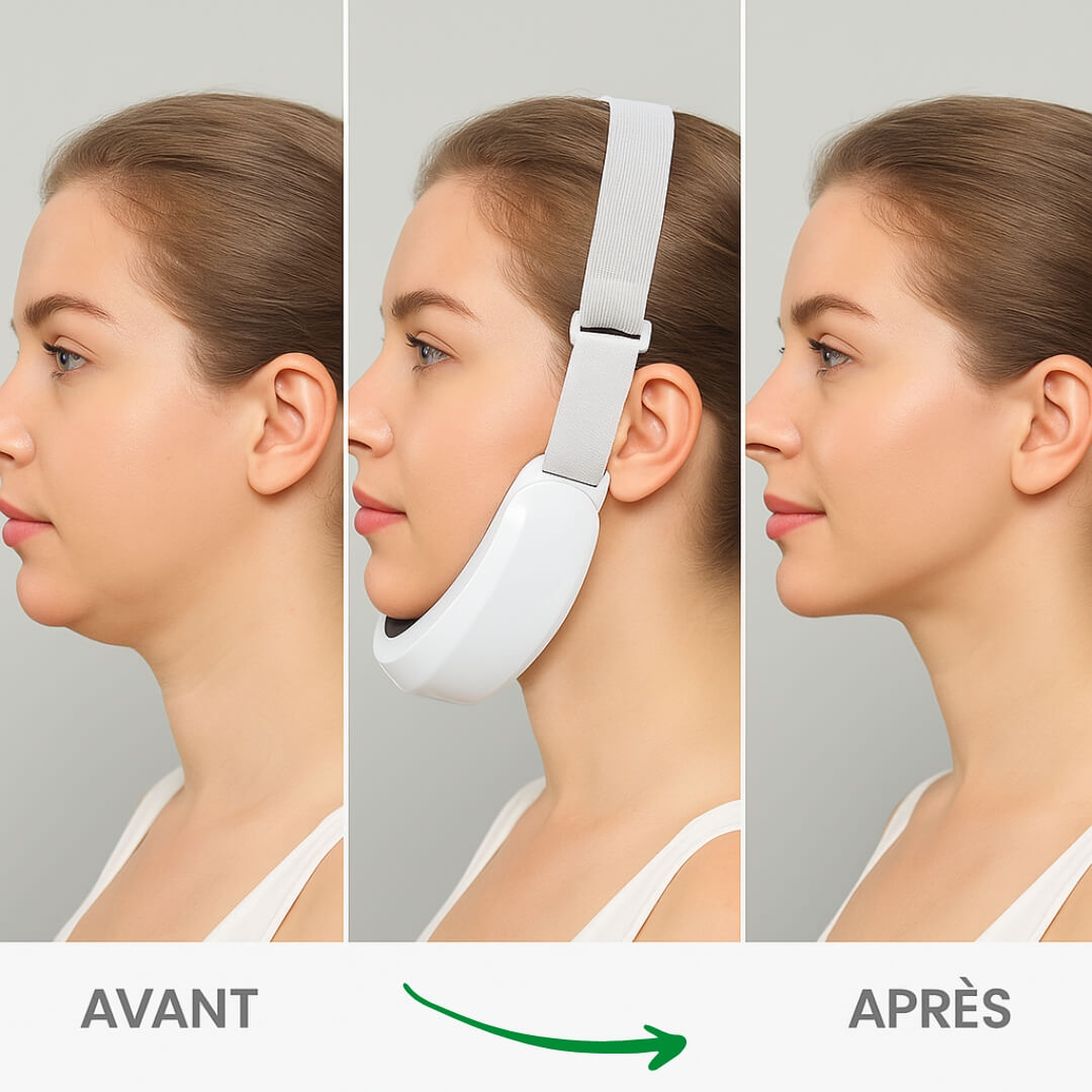 V-Shape Pro™ - Appareil de Lifting Visage & Anti Double Menton