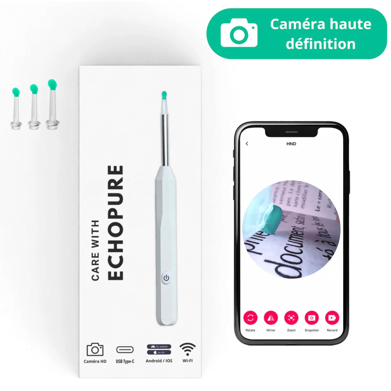 EchoPure | Cure-oreilles connecté