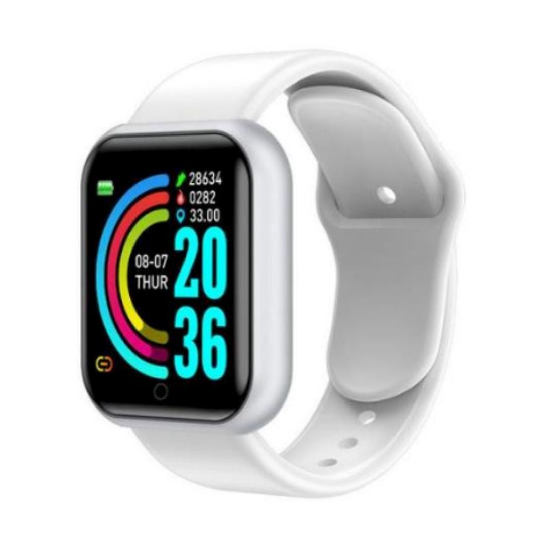 Montre connectée Waterproof : Ecran LED, autonomie 4j,  Appels et SMS