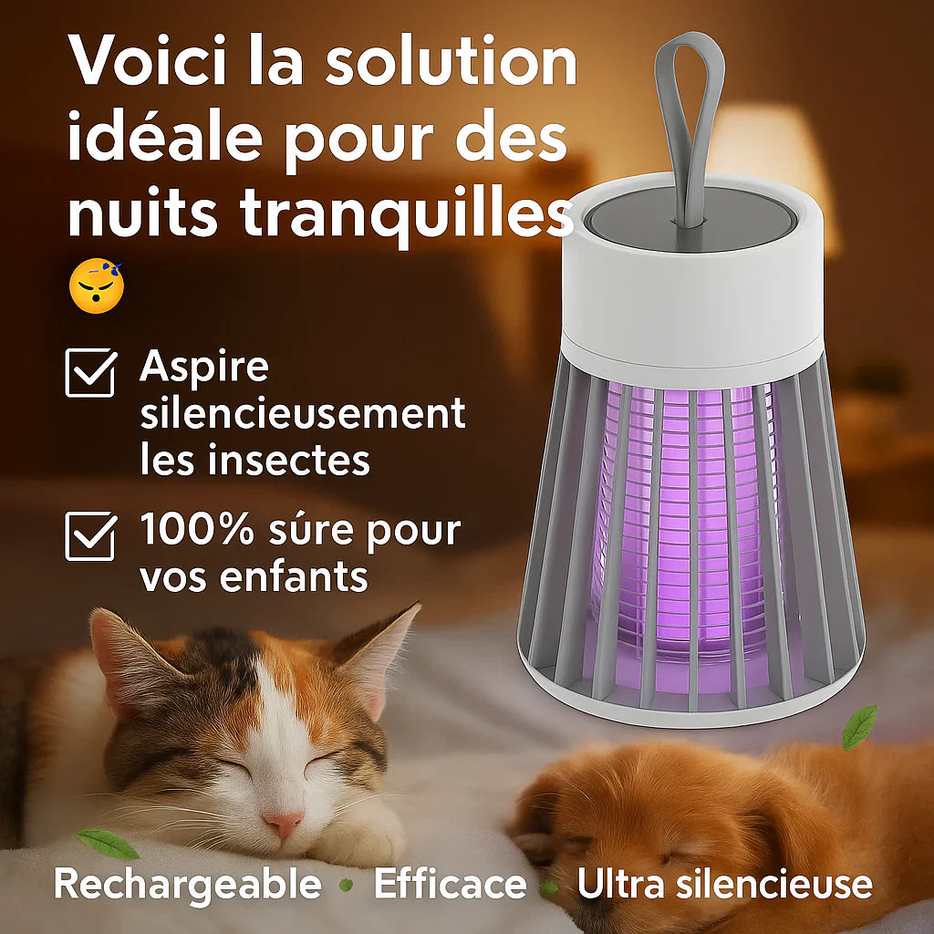 Lampe Anti-Moustique Naturelle