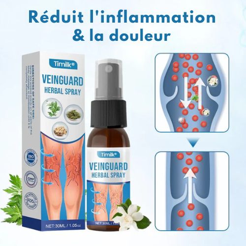 Timilk® Spray Anti Varices - Cliniquement prouvé pour éliminer les varices en seulement 7 jours !