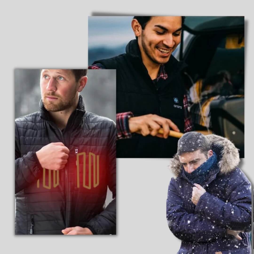 ThermoLine™ – Gilet Chauffant Unisexe 3 Niveaux